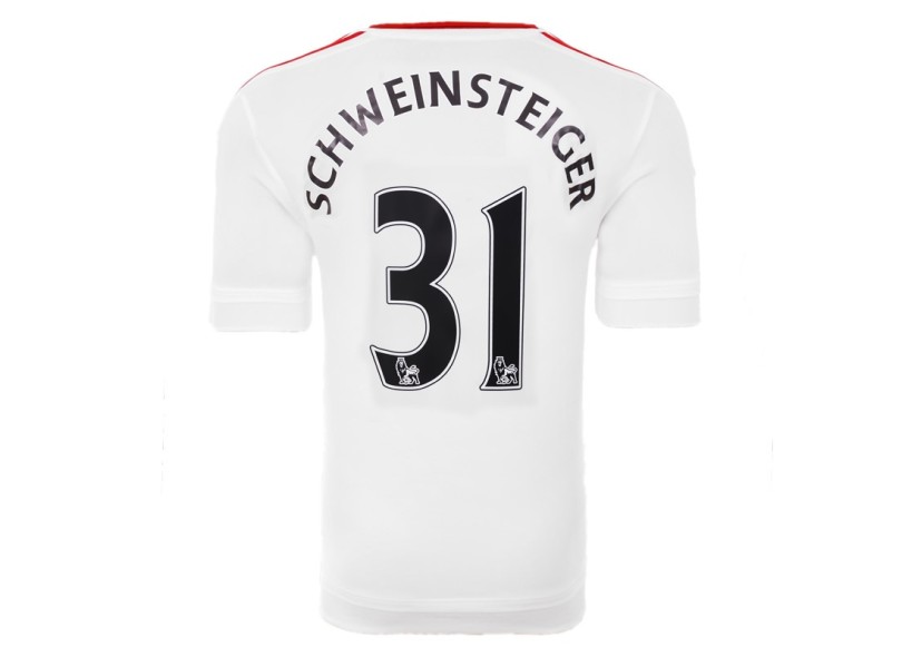 Camisa Torcedor Manchester United II 2015/16 com Número Adidas