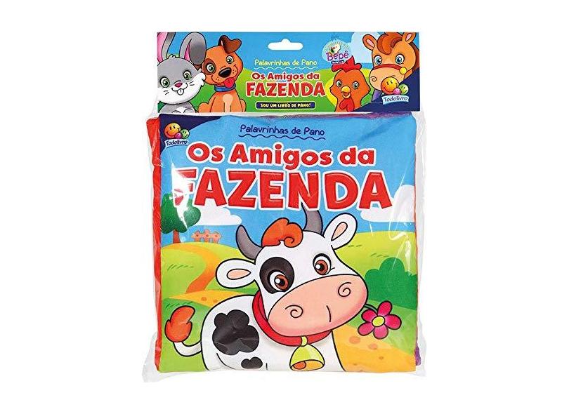 Amigos da Fazenda, Os - Coleção Palavrinhas de Pano Ii - Edicart - 9788537630709