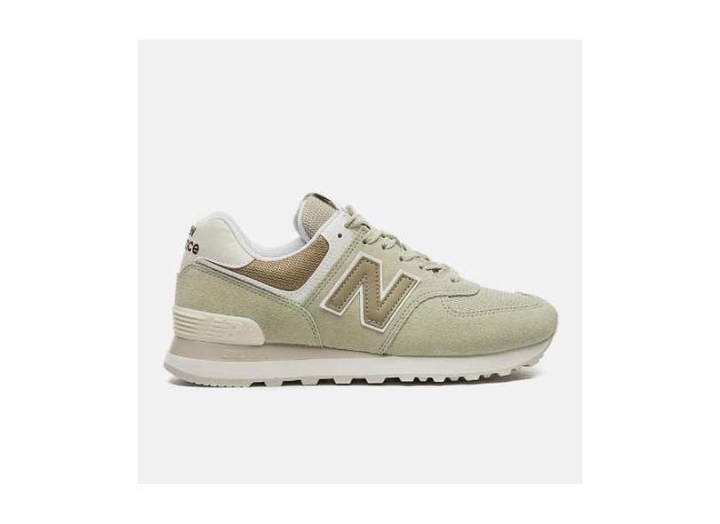 New balance 574 feminino verde best sale