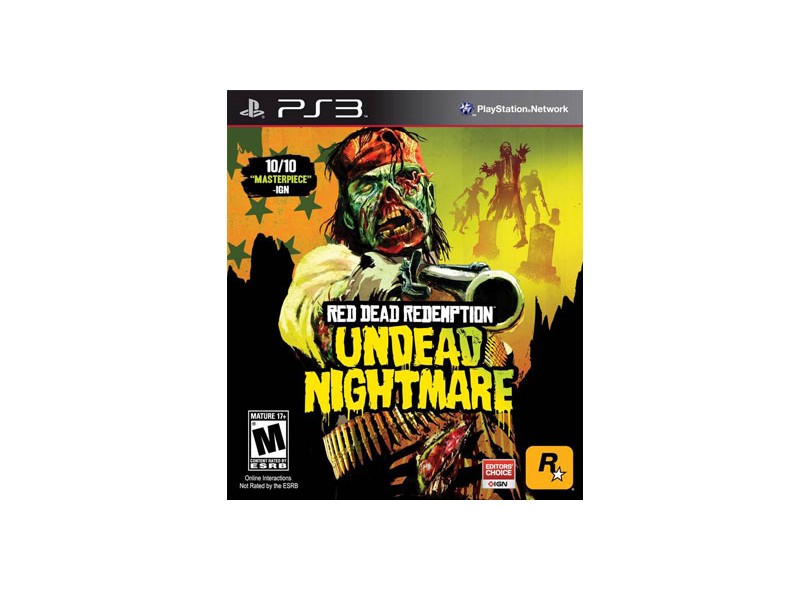 Jogo Red Dead Redemption: Undead Nightmare Collection Rockstars PS3