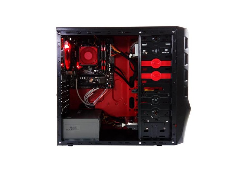 PC G-Fire Gamer AMD A6 7400K 3.5 GHz 8 GB 500 GB Radeon R7 Linux Hercules VI