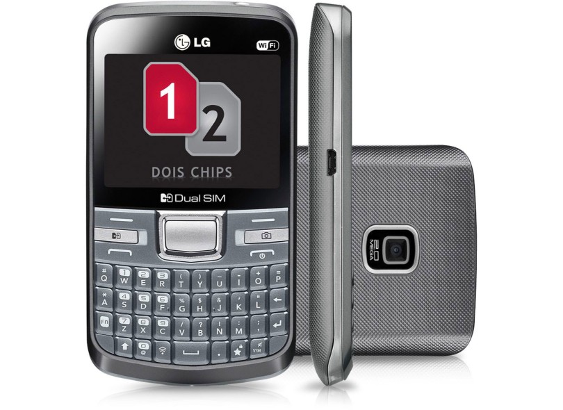 Celular LG C199 Câmera 2,0 MP 2 Chips Wi-Fi
