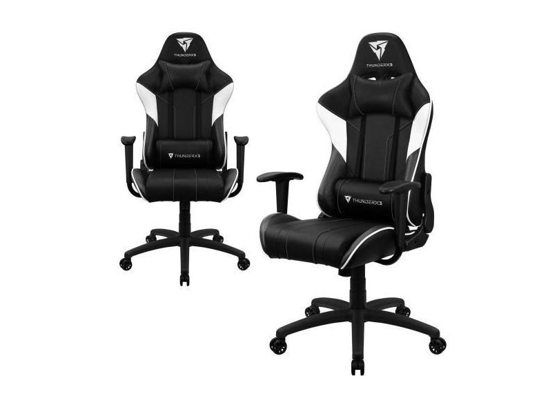 Cadeira Gamer De Jogos Thunderx3 Ec3 Com Rodinhas, Inclinação Reguláve