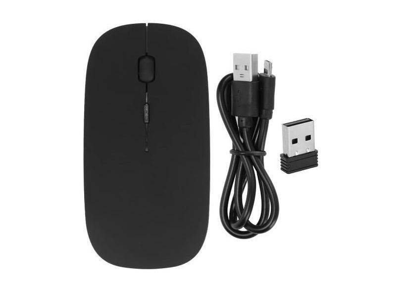 Mouse Wireless 1600 Dpi Com 3 Botões Preto Agold MS04A-P