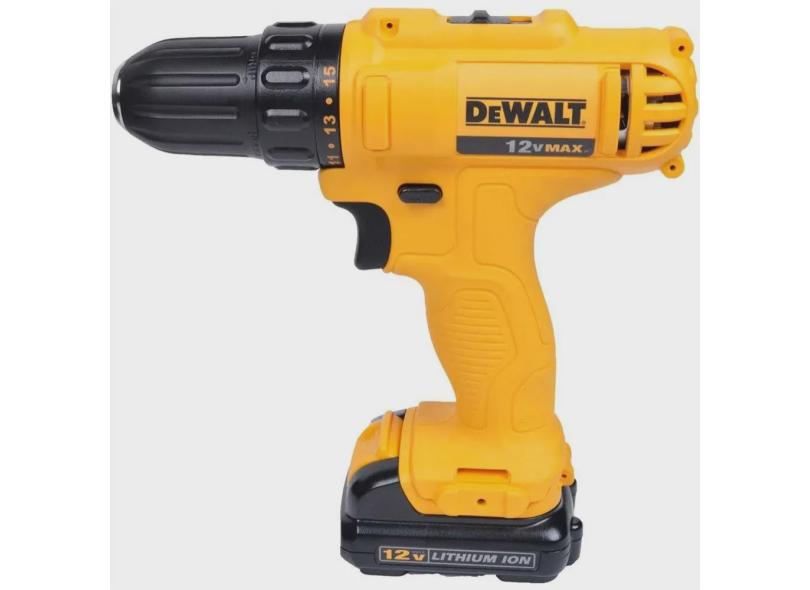 Furadeira Parafusadeira 12v Com2 Baterias Dcd700c2 Dewalt