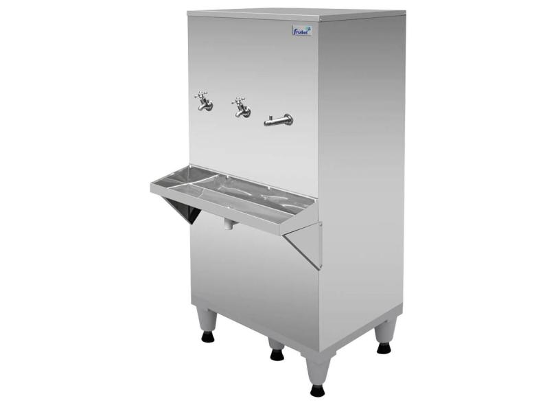 Bebedouro Industrial 100L Frisbel Inox 1 Torneira Neutra B100 Com O 