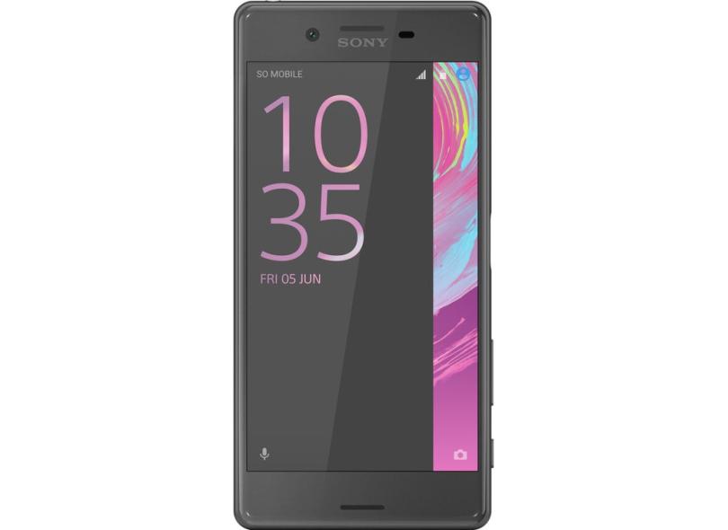 Smartphone Sony Xperia X 64GB 23,0 MP 2 Chips Android 6.0 (Marshmallow) 3G 4G Wi-Fi