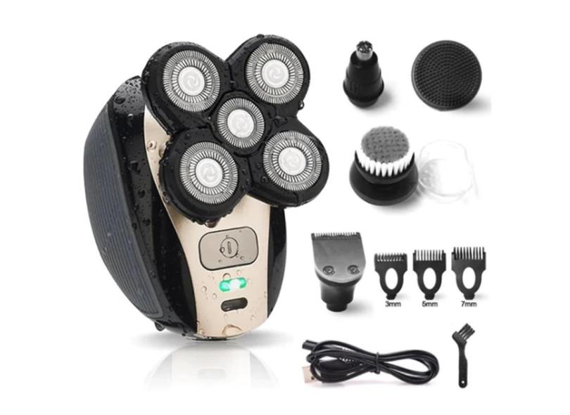 Barbeador Eletrico Profissional Laminas de Alta Precisao