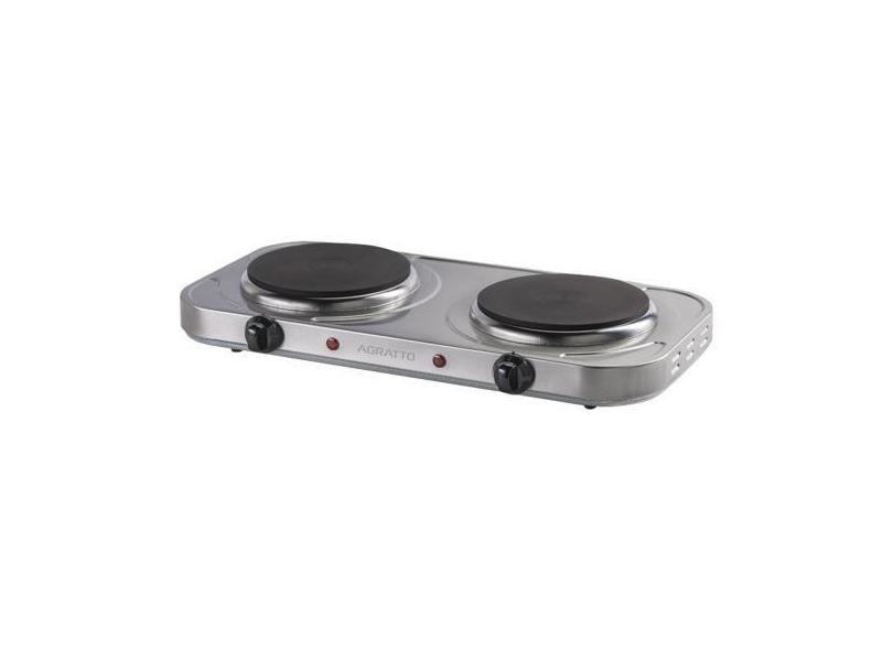Fogão Elétrico de Mesa FM-02 220 Volts 2000 Watts 2 Pratos - 4918 - AG