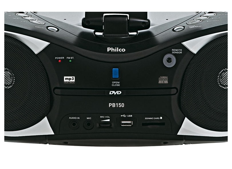 DVD Player Portátil Karaokê PB150 Philco