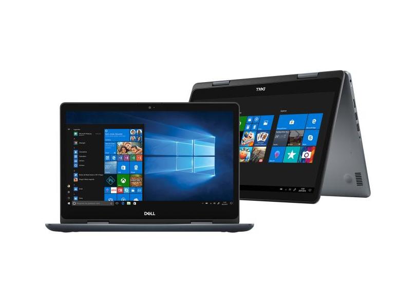 Notebook Conversível Dell Inspiron 5000 Intel Core i5 8265U 8ª Geração 8 GB de RAM 1024 GB 14 " Touchscreen Windows 10 I14-5481