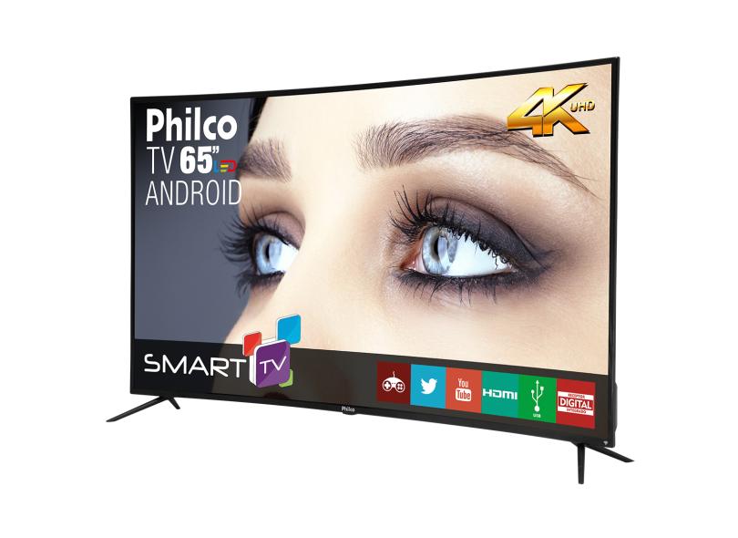 Smart TV TV LED 65 " Philco 4K PTV65A16SA 3 HDMI