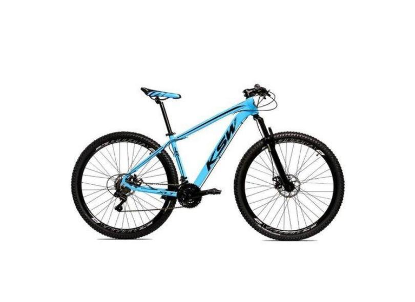 Bicicleta Aro 29 Ksw 24 Marchas Shimano Freios Disco
