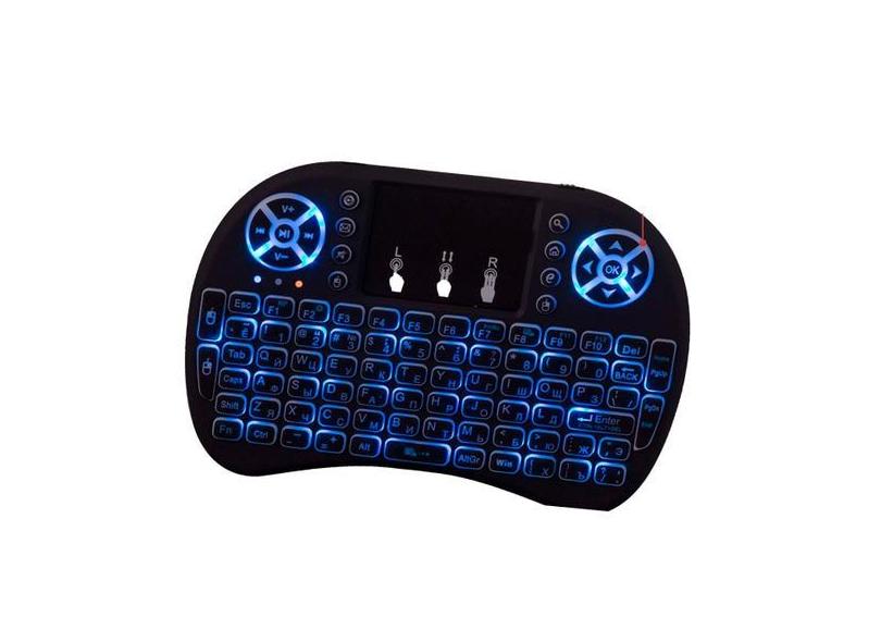 Teclado Mini USB com Iluminação LED Ideal para Dispositivo e TV - DESE
