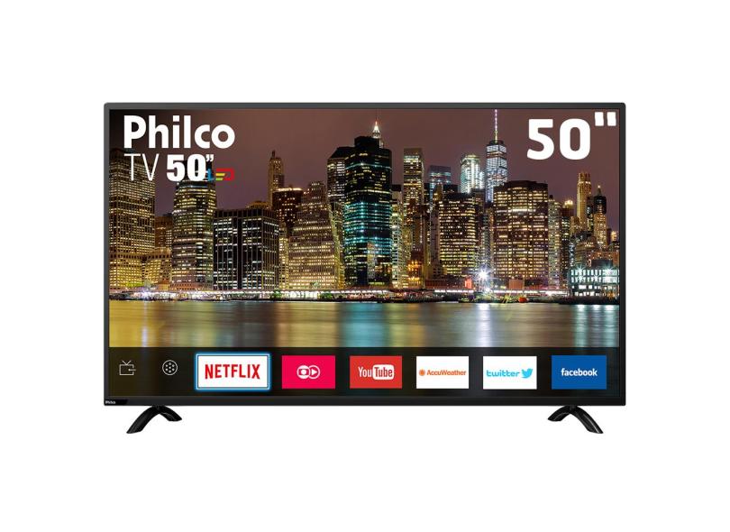 Smart TV TV LED 50 " Philco Full Netflix PTV50E60SN 3 HDMI