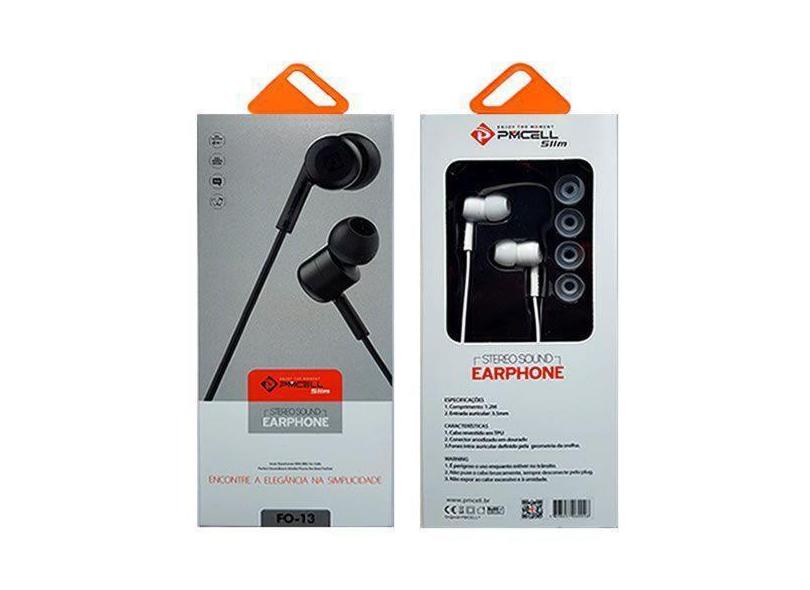 Fone de Ouvido PMCELL FO-13