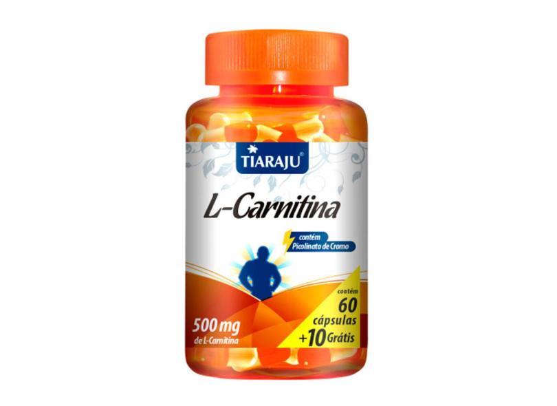 L-Carnitina 500mg com 70 cápsulas Tiaraju com o Melhor Preço é no Zoom