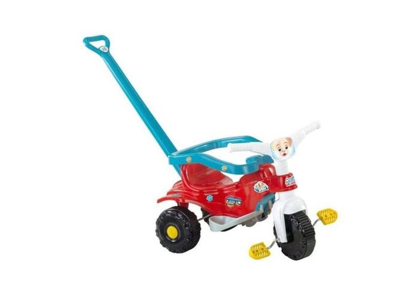 Triciclo Infantil Tico Tico Com Empurrador Motoca - Magic Toys