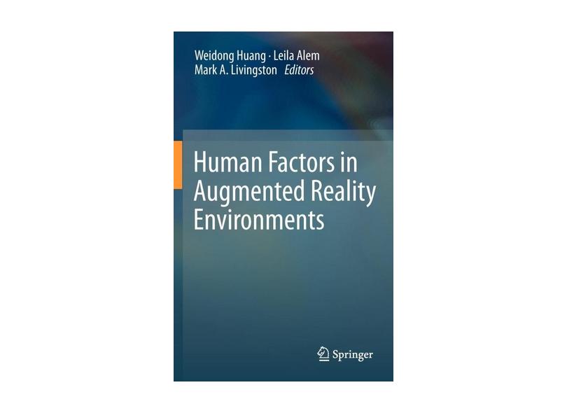 Human Factors In Augmented Reality Environments com o Melhor Preço é no ...