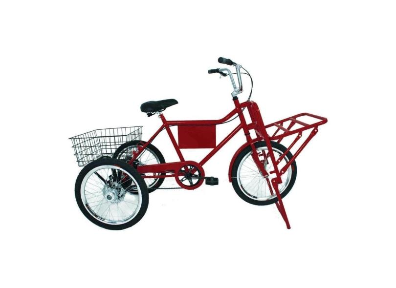Bicicleta Cargueira Triciclo Completa-Unissex
