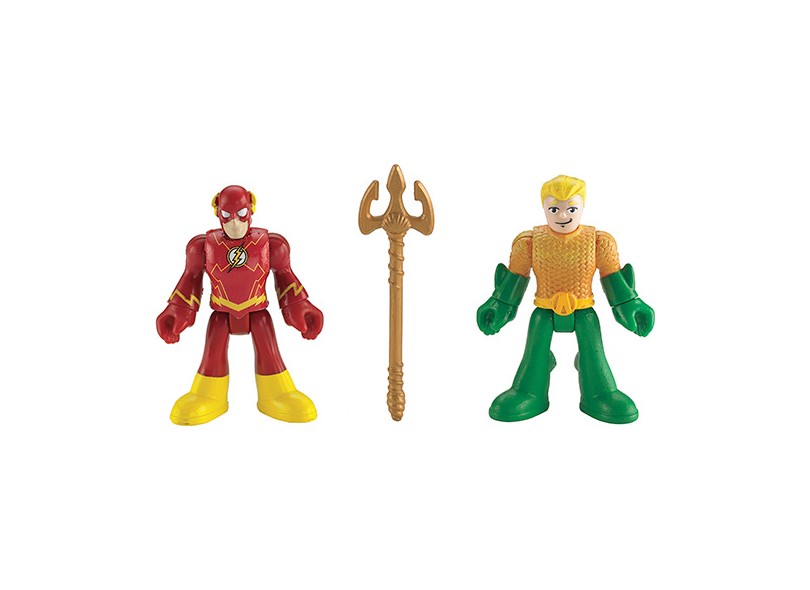Boneco Aquaman The Flash Imaginext BBF20/BFW70 - Mattel
