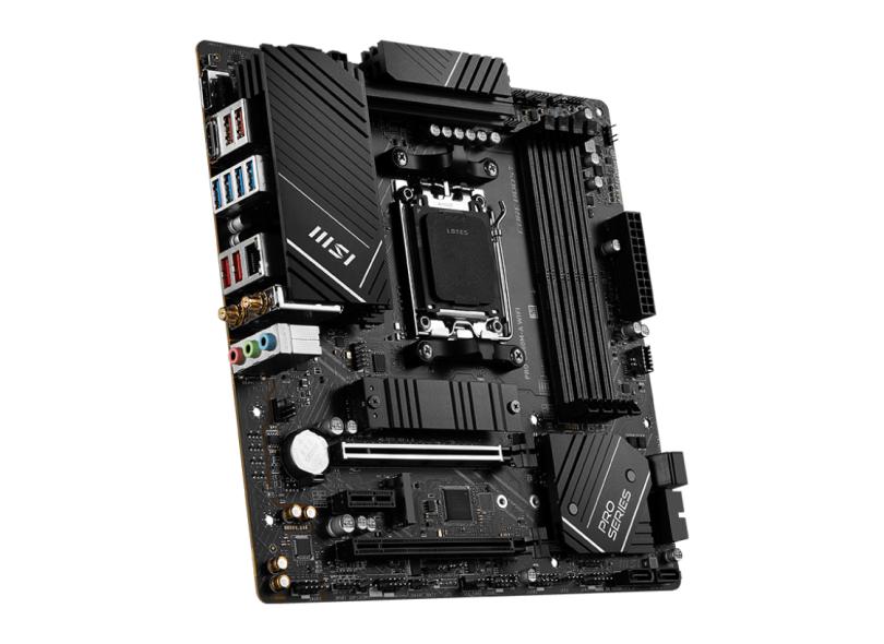 Placa Mãe MSI PRO B650M-A AMD AMR5 DDR5 mATX