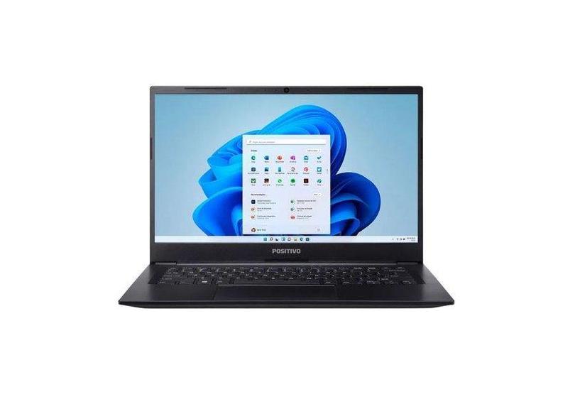 Notebook Positivo Master N4340 Intel Core i5 10210U 14" 8GB SSD 256GB Windows 11