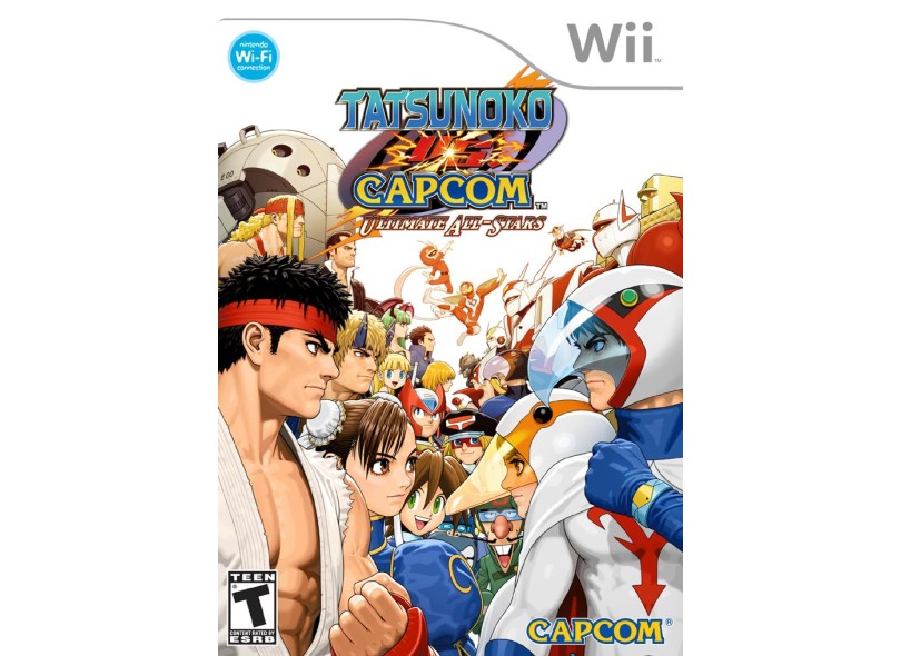 Jogo Tatsunoko Vs Capcom Wii
