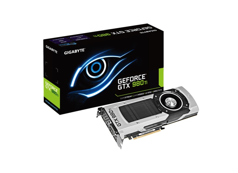 Placa de Video NVIDIA GeForce GTX 980 6 GB DDR5 384 Bits Gigabyte GV-N98TD5-6GD-B