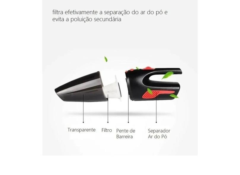 Aspirador Automotivo E Lavador Para Carro e Moto Portátil.