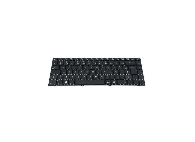 Teclado para Notebook bringIT compatível com Positivo Unique 60  Preto