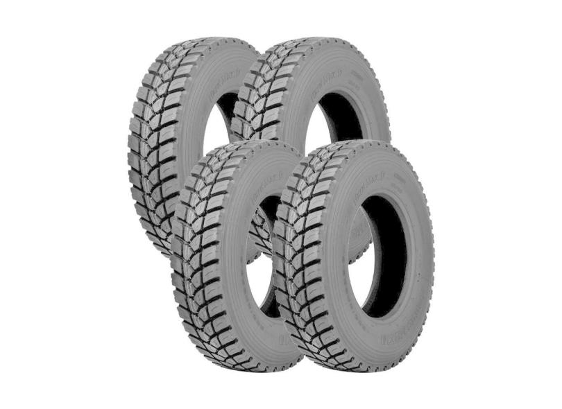 Jogo 4 Pneus Speedmax Aro 22.5 Hard Max D 295/80R22.5 152/148K 18 Lonas