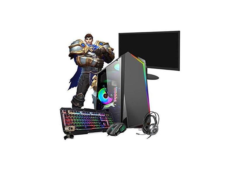 Pc Gamer Completo Bravus i7 GTX 1050 16GB Hd 1TB SSD 120GB