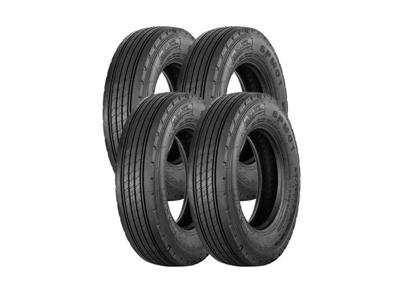 Jogo 4 Pneus Speedmax Aro 17.5 SPM01 215/75R17.5 135/133J 16 Lonas