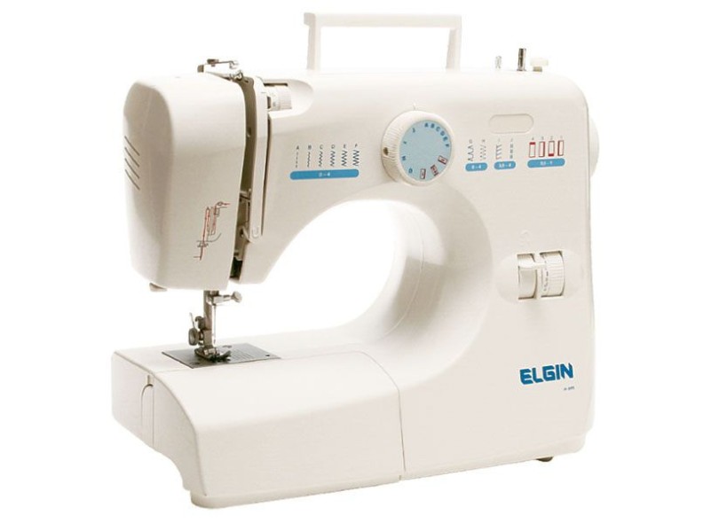 Máquina de Costura Doméstica Reta Ziguezague JX 2070  - Elgin