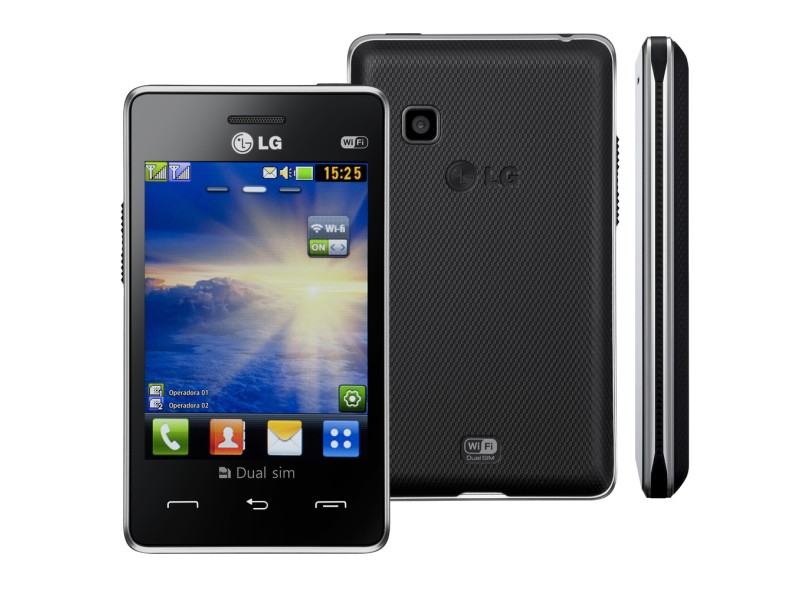 Celular LG T375 Câmera 2,0 MP 2 Chips Wi-Fi