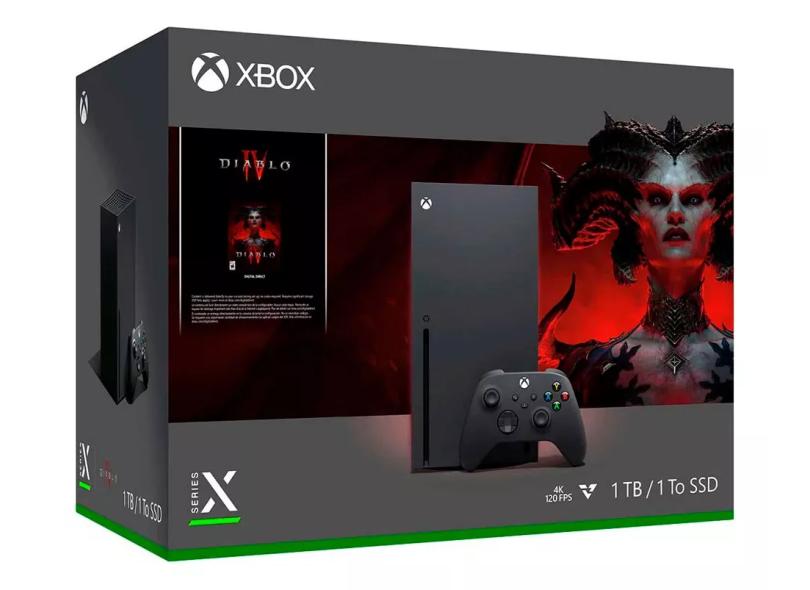 Console Xbox One X 1 TB Jogos em 4K Blu-ray 4K Streaming de vídeo em 4K HDR  Microsoft - Console Xbox One - Magazine Luiza