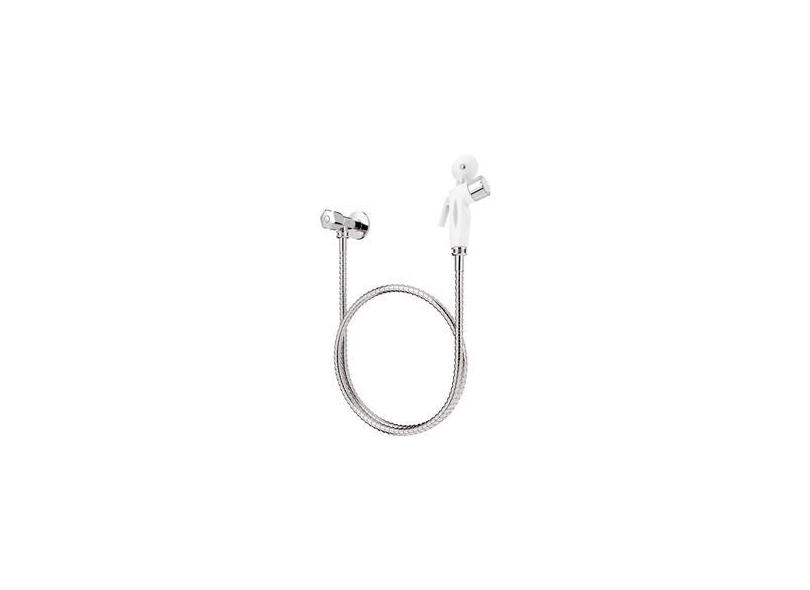 Kit Ducha Higiênica Blukit com Crivo Registro ABS com Flexível Inox de ...