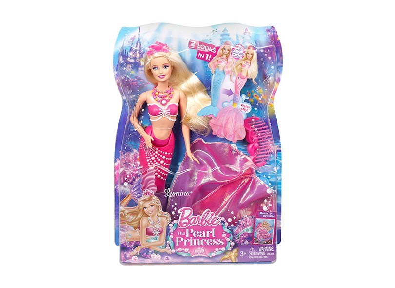 Boneca Barbie Sereia das Pérolas BDB45 Mattel