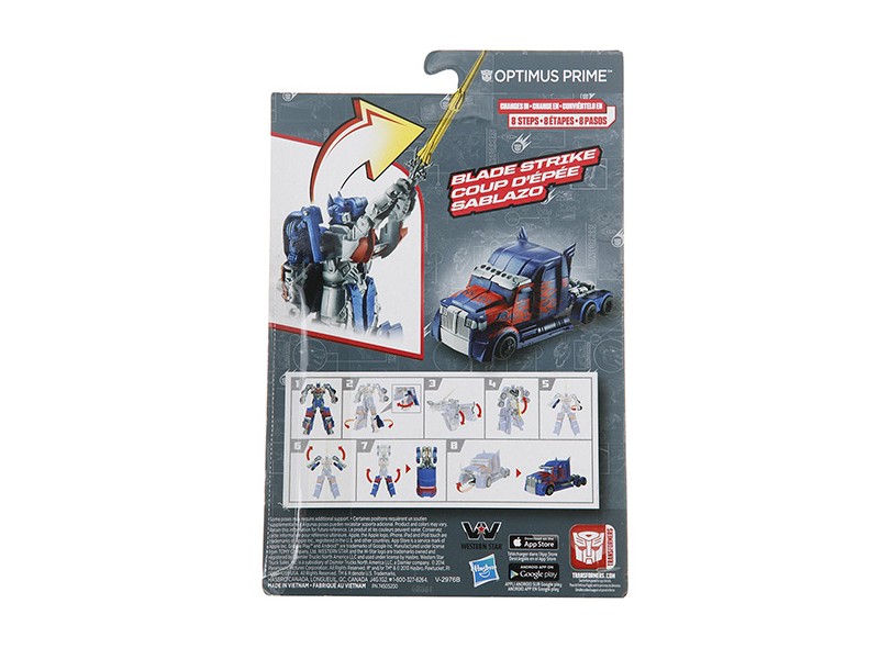 Boneco Transformers Optimus Prime Power Battlers A6147/A7060 - Hasbro