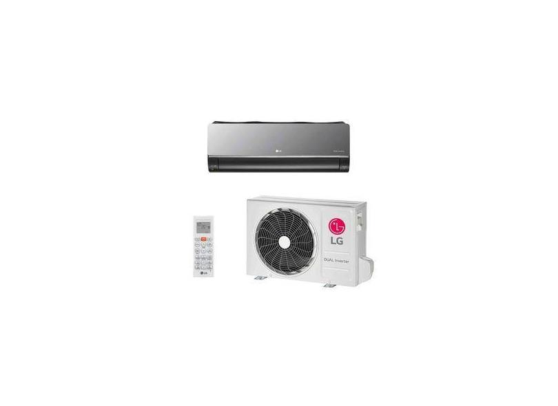Ar Condicionado Split LG Dual Inverter VoiceARTCOOL UV nano +AI 18.000 BTUs, Quente e Frio, Cinza Escuro - S3NW18K