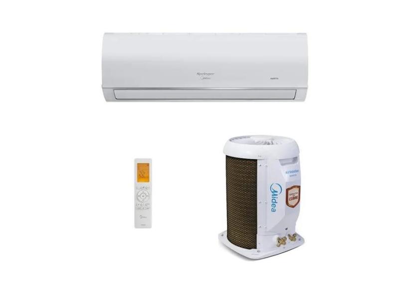 Split Parede Springer Midea Air Volution Connect Barril Inverter 18 000 btu h So Frio R32 220V 1f