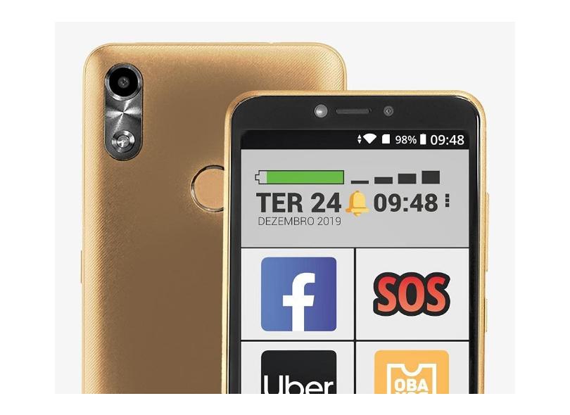 Smartphone Obabox ObaSmart 3 16GB 5.0 MP 2 Chips Android 9.0 (Pie)