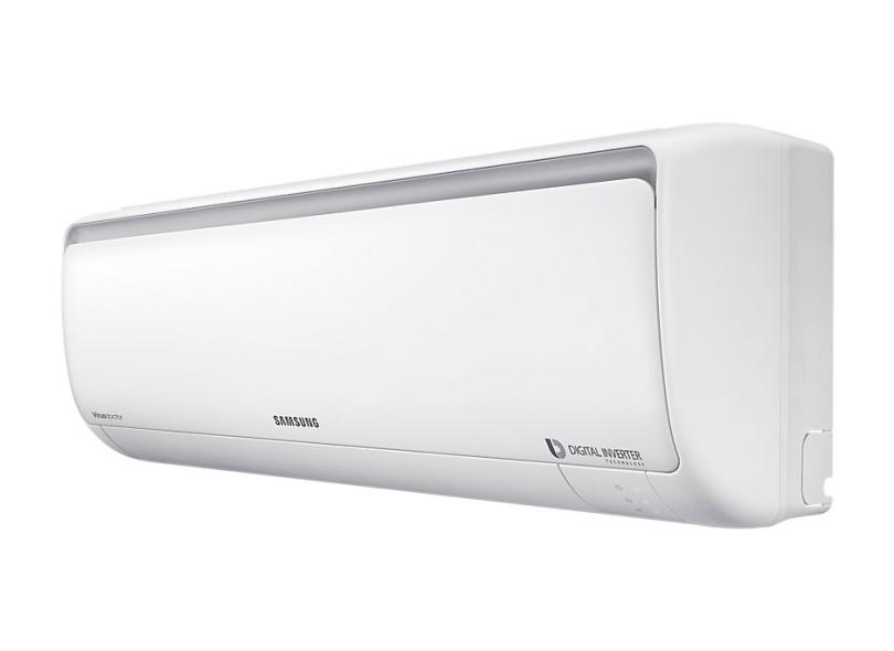 Ar Condicionado Split Hi Wall Samsung 11500 BTUs Inverter Controle Remoto Frio AR12NVFPCWKNAZ