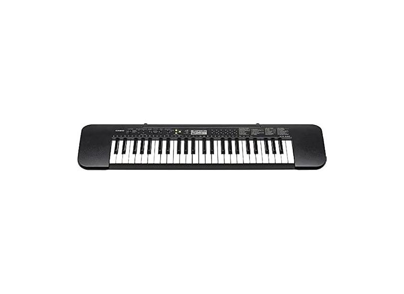 "Teclado Casio CTK-240 Com 49 Teclas, 100 Timbres, 100 Ritmos, 50 Canções Na Memória, 12 Notas de Polifonia, Função Lesson e Lição"