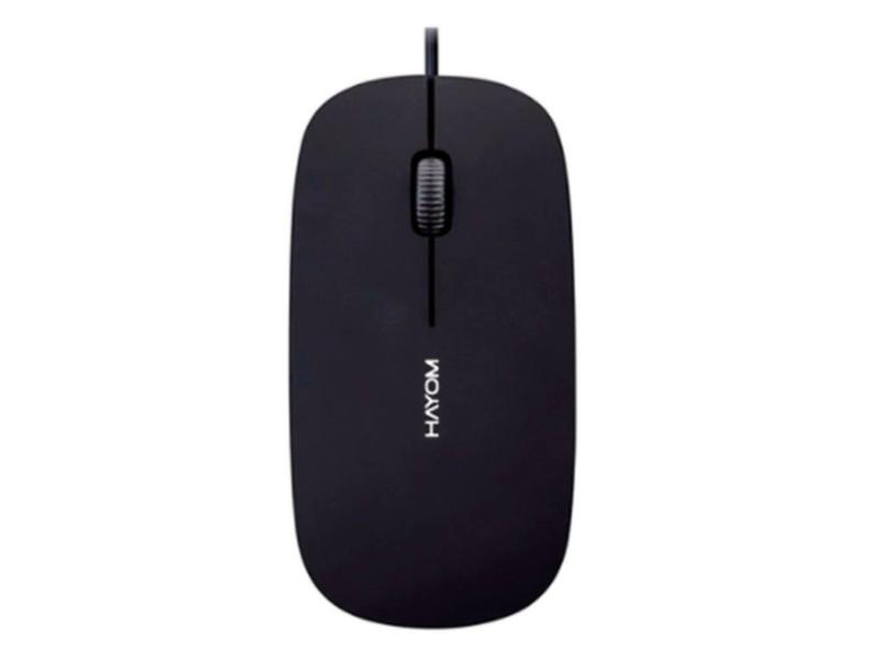 Mouse USB Hayom MU2918 Para Escritórios e Empresas