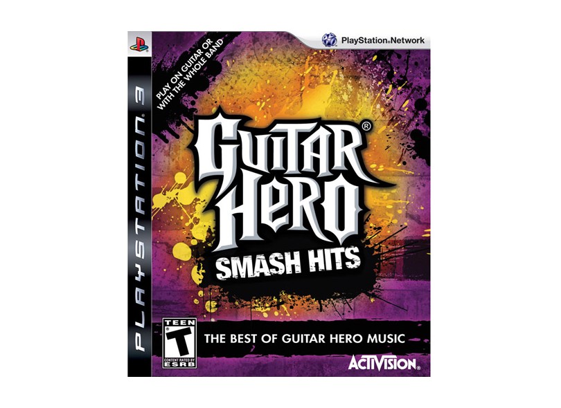 Jogo Guitar Hero Smash Hits Activision PS3