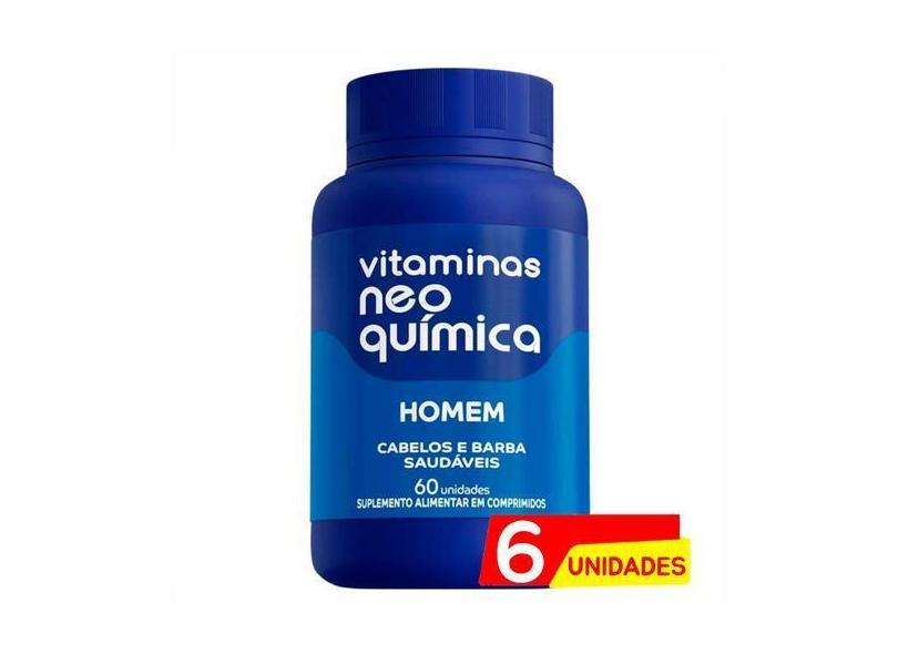 Neo Quimica Centrotabs Homem Suplemento Vitamínico E Mineral - 60 Cáps