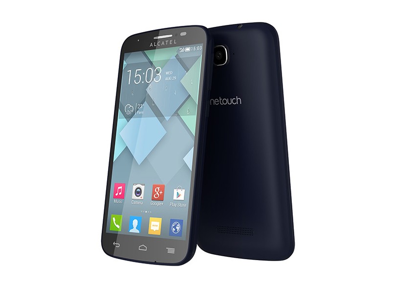 Smartphone Alcatel One Touch Pop C5 5037E 2 Chips 4GB Android 4.2 (Jelly Bean Plus) Wi-Fi 3G