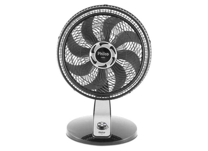 Ventilador de Mesa Philco PVT490 Turbo Preto 127V